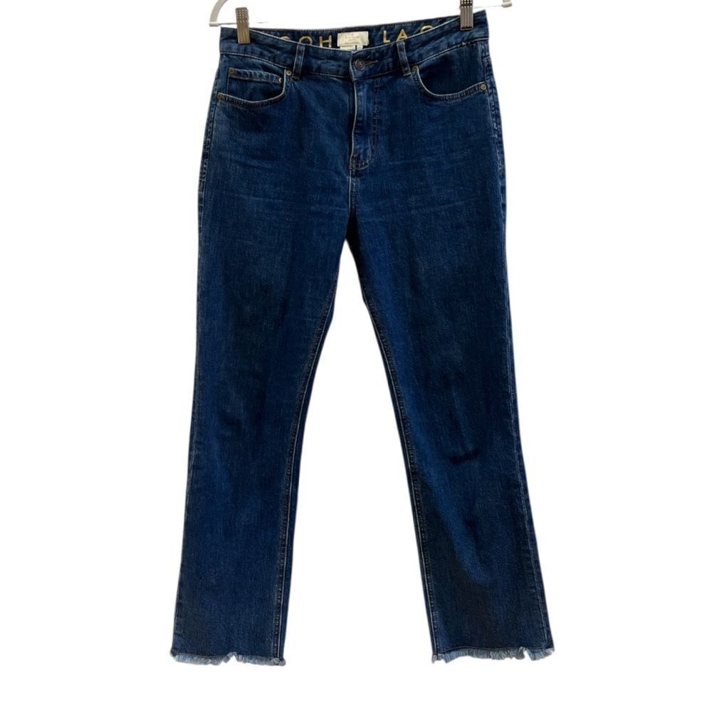 Kate Spade Ooh La La Raw Hem Pixie Ankle Jean Size 27